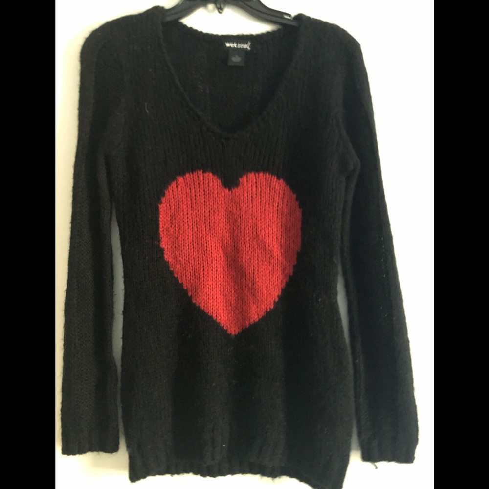 Heart sweater
